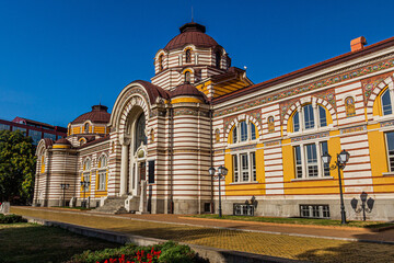 Fototapeta na wymiar Sofia History Museum building in Sofia, Bulgaria