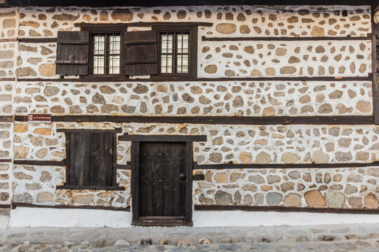View of an old building in Bansko, Bulgaria