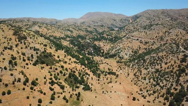 Mount Hermon wadi arar Aerial view