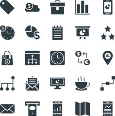 Business Cool Vector Icons 2

