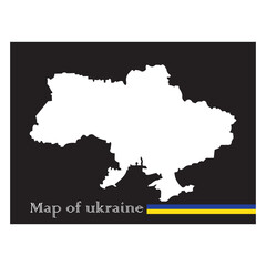 Ukraine map icon