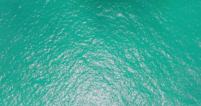 Aerial view Top down Never endless sea surface view nature background