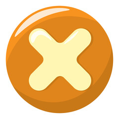 Game Button Icon Vector