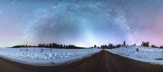 Winter Milky Way Panorama