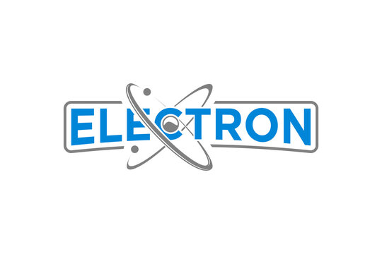 Electron neutron core modern technology icon symbol illustration