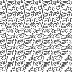 Short wavy lines arranged in rows