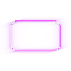 neon square gradient light effect