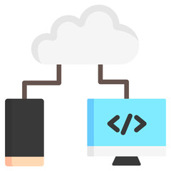 network icon, are often used in design, websites, or applications, banner, flyer to convey specific concepts related to data management and security.