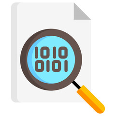 search icon, are often used in design, websites, or applications, banner, flyer to convey specific concepts related to data management and security.