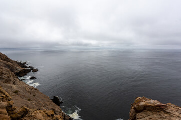 A view on Pacific Ocean