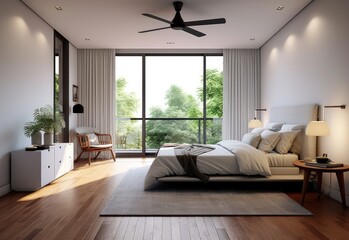 Fototapeta premium Creating Your Dream Bedroom: Inspiring Bedroom Design Ideas and Tips