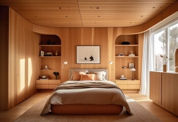 Fototapeta na wymiar Creating Your Dream Bedroom: Inspiring Bedroom Design Ideas and Tips
