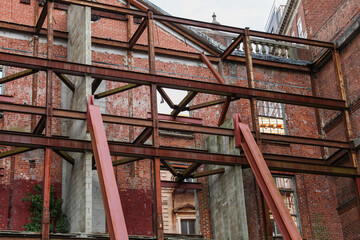 construction site street symbolizes progress, urban growth, development, and the dynamic nature of modern cities