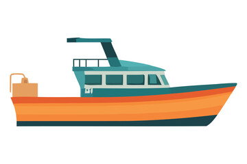 Sailing ship design vector