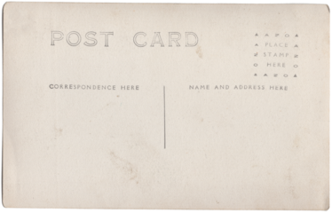 Vintage post card background