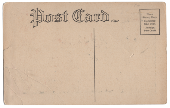Vintage post card background