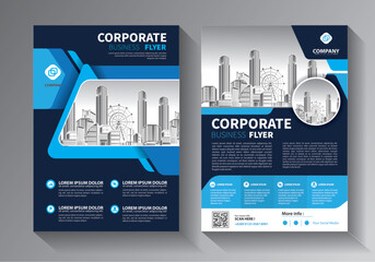 Cover design template corporate business annual report brochure poster company profile catalog magazine flyer booklet leaflet.