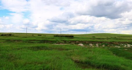 Hulunbuir Grassland, is a world famous natural pasture, is one of the world's four grasslands, known as the world's best grassland.