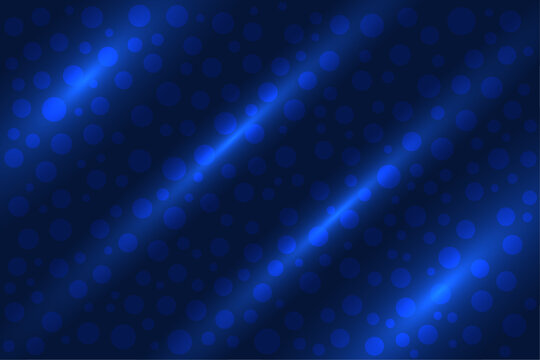 Optical fiber glowing neon rays electro data circuit seamless pattern on blue background