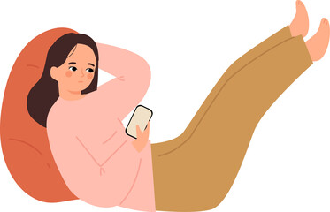 tired, no energy woman cartoon illustration