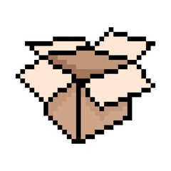 box pixel vector, game element.