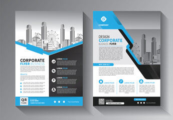 Cover design template corporate business annual report brochure poster company profile catalog magazine flyer booklet leaflet