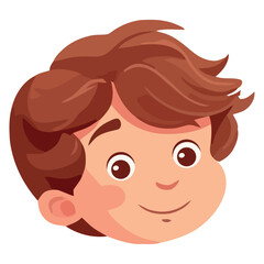 Smiling avatar design