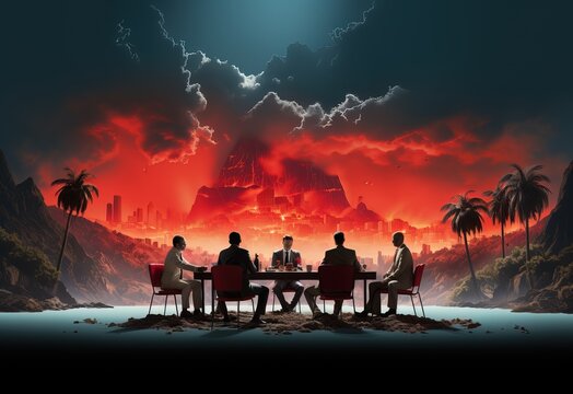 clandestine meeting, generative ai