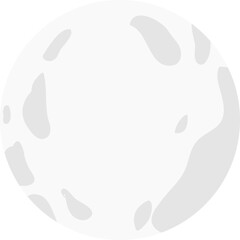 illustration of halloween moon night 