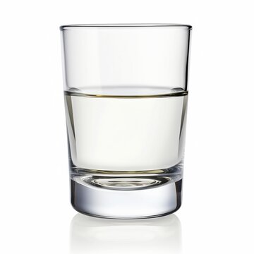 schnapps glass isolated on white