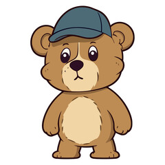 Obraz premium Cheerful teddy bear