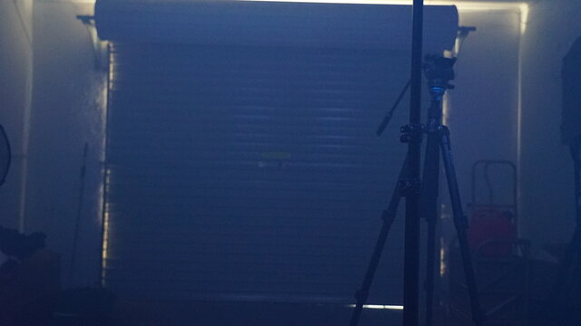 BTS shots of a local short film production callled "Come back later"