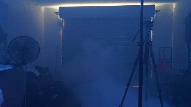 BTS shots of a local short film production callled "Come back later"