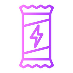 energy bar gradient icon