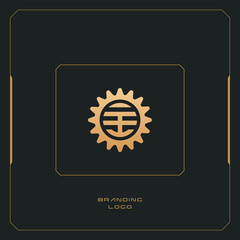 Sun Tech Industrial Technology Vector Logo
