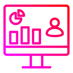 Data analytics icon
