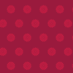 Digital png illustration of red pattern on purple background on transparent background