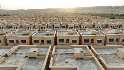Newly constructed Bharia town in Karachi, Pakistan