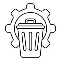 Waste Management  Icon