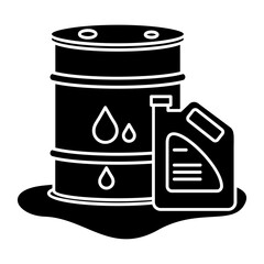 Liquid Waste Icon