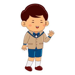 kids wear japan school uniform