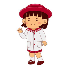 kids wear japan school uniform