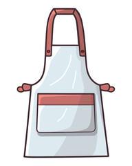 Fashionable apron vector design