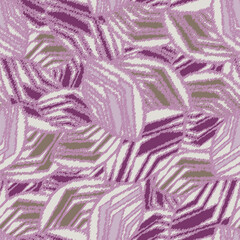 Fototapeta na wymiar Seamless abstract pattern with the image of geometric broken lines and stripes 
