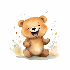 Bear Water Color