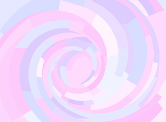 カラフルなインクが渦巻くポップな背景イラスト