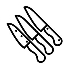knife icon vector design templates