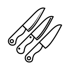 knife icon vector design templates