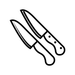knife icon vector design templates