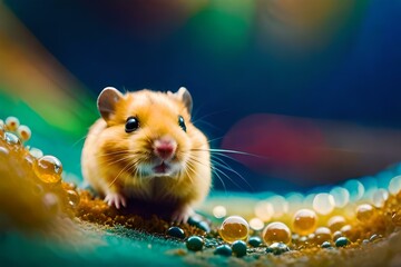 country pig in a glass Generator by using AI Technology